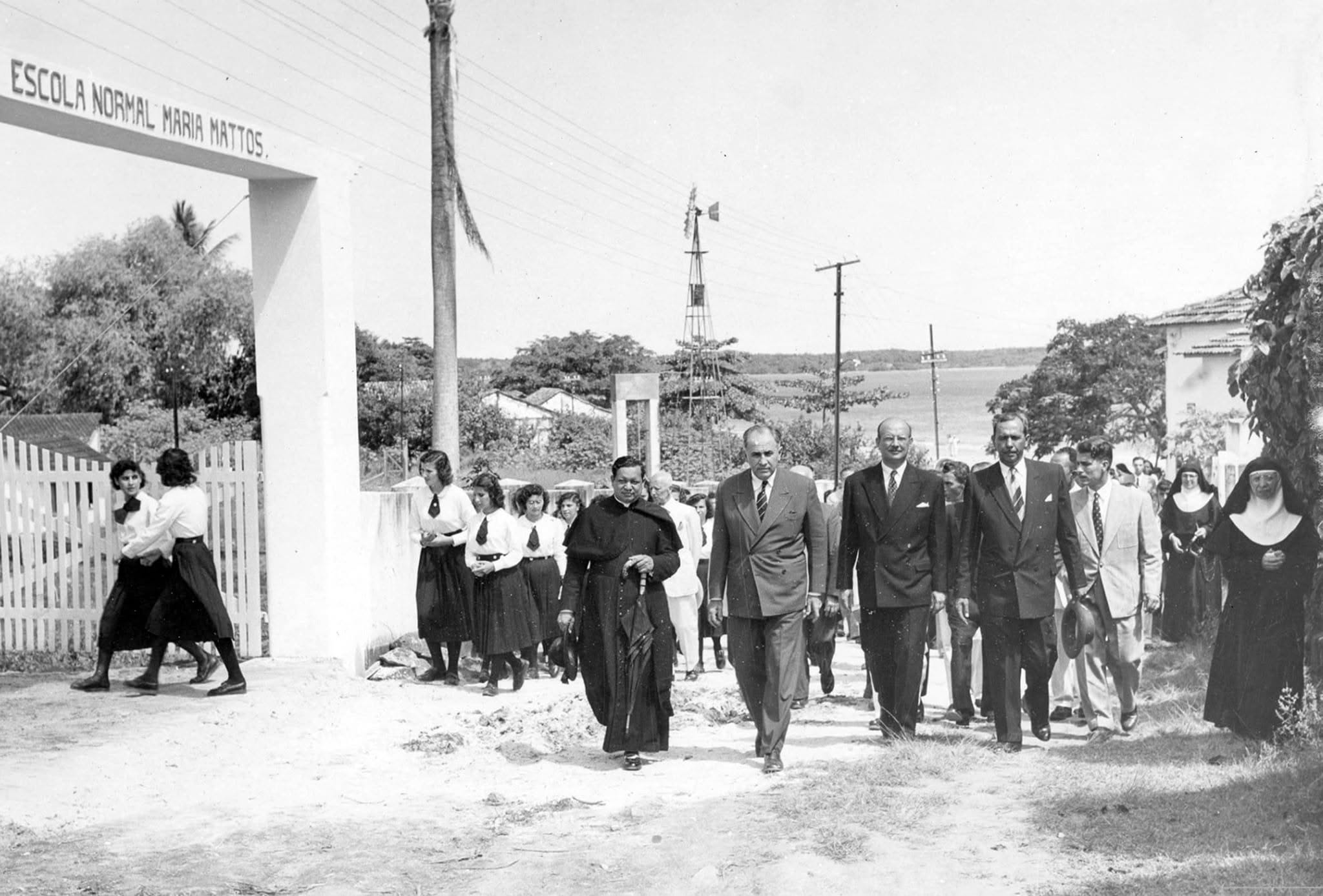 Registro do Colégio Maria Mattos nos anos 1940