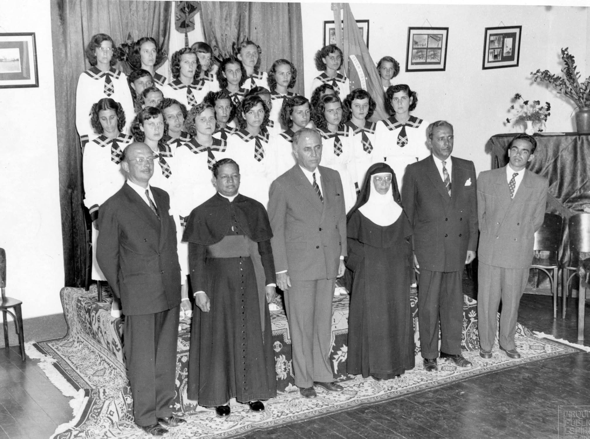 Registro de turma ou evento no Colégio Maria Mattos