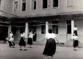 Fotografia histórica rara do Colégio Maria Mattos — imagem digitalizada do acervo