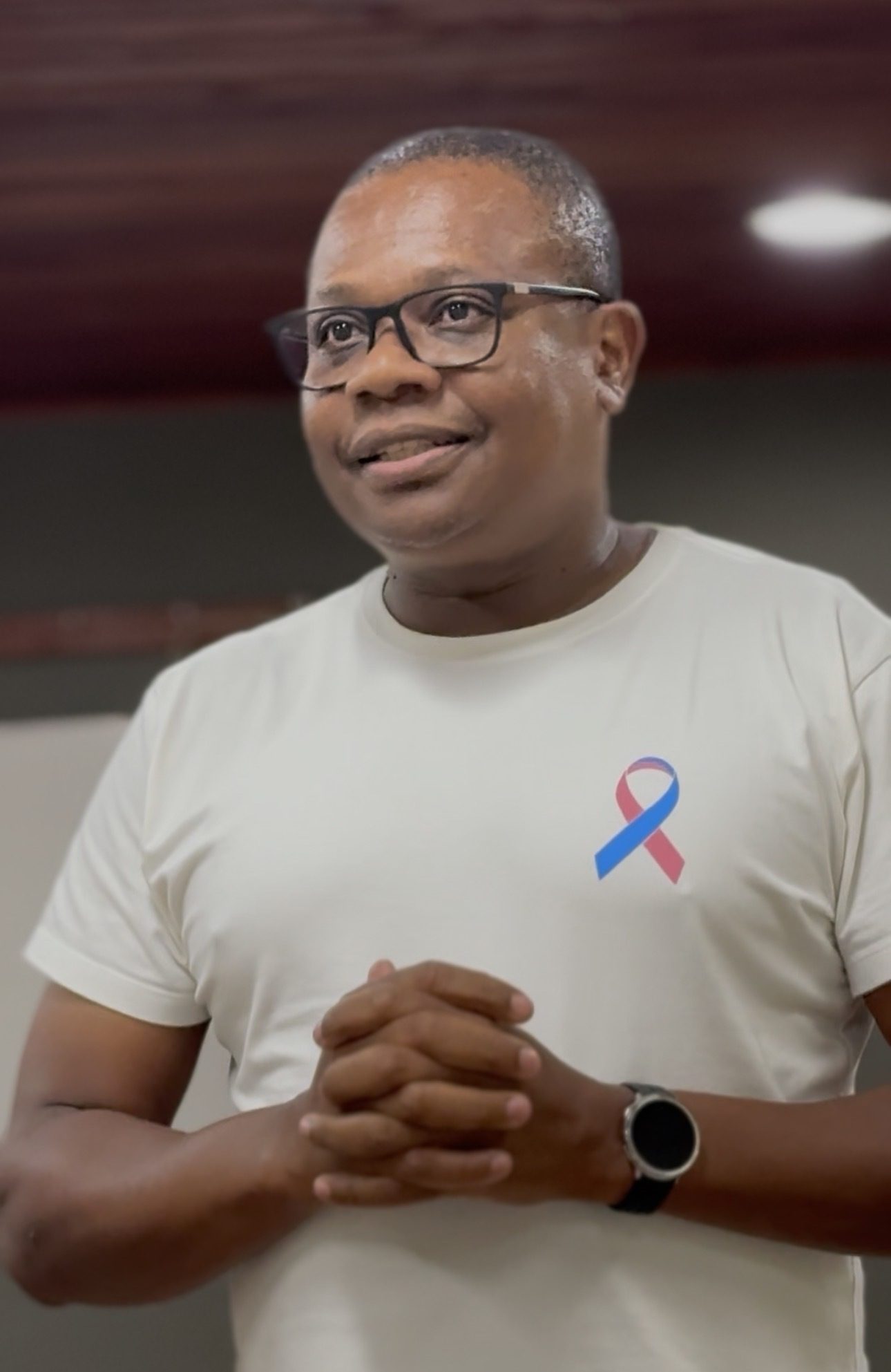 Robson Mattos dos Santos, gerente municipal de Cultura e Patrimônio Histórico de Anchieta, durante a reunião de acompanhamento dos editais da PNAB